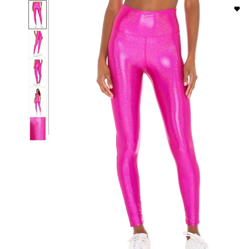 X REVOLVE Hologram Shine Legging BEACH RIOT S